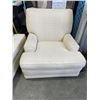 Image 4 : BEIGE UPHOLSTERED SOFA  AND CHAIR