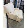 Image 5 : BEIGE UPHOLSTERED SOFA  AND CHAIR
