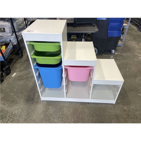 IKEA STEP ORGANIZER WITH BINS