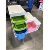 Image 3 : IKEA STEP ORGANIZER WITH BINS