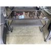 Image 7 : 6PC WICKER PATIO SET - 2 CHAIRS W/ OTTOMANS, LOVE SEAT, AND GLASS TOP TABLE
