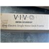 Image 3 : VIVO GRAY ELECTRIC SINGLE MOTOR DESK FRAME