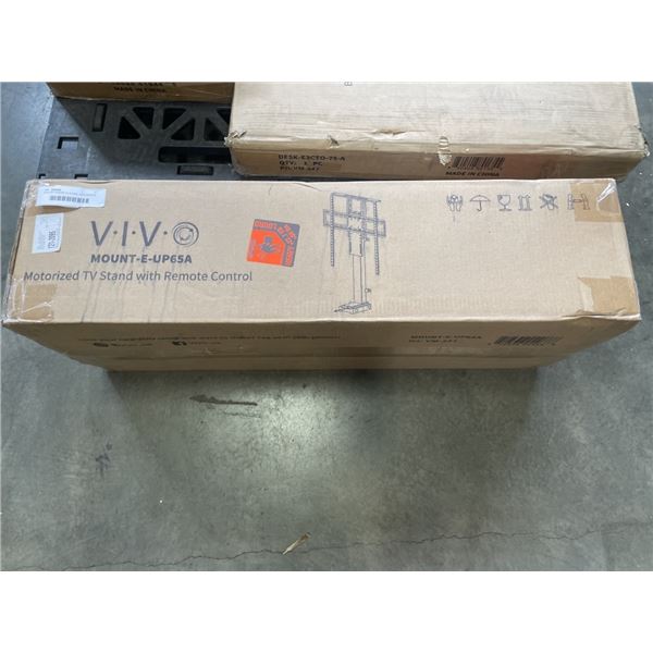 VIVO MOTORIZED TV STAND WITH REMOTE CONTROL