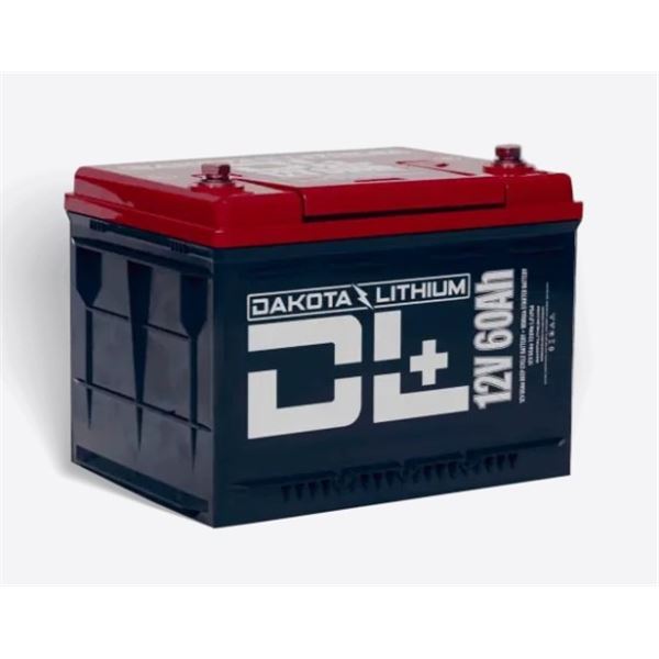 DAKOTA LITHIUM DL+ 12v 60Ah LiFePO4 1000 CCA  Automotive / general purpose  Starter Battery RETAIL $