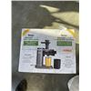 Image 3 : NINJA NEVER CLOG COLD PRESS JUICER - TESTED WORKING, RETAIL $189