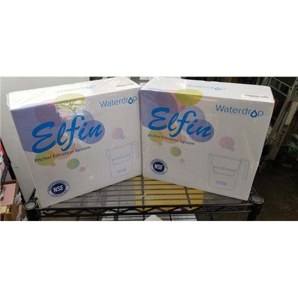 2 NEW WATERDROP PITCHER FILTRATION SYSTEMS