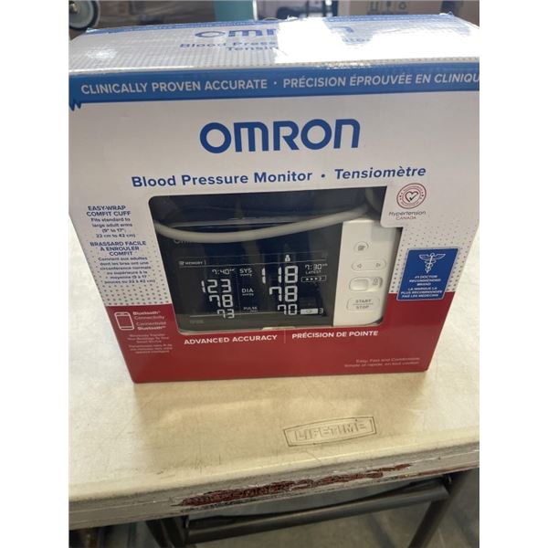 OMRON BLOOD PRESSURE MONITOR