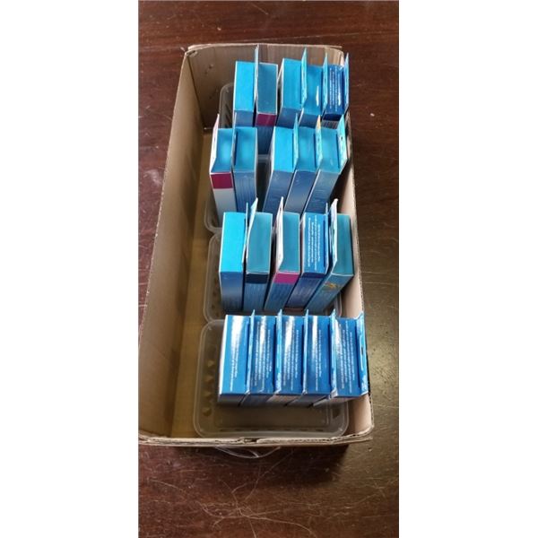 TRAY OF NEW PRESS ON NAILS