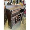 Image 2 : ANTIQUE HIGHLY CARVED DISPLAY CABINET