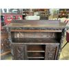 Image 3 : ANTIQUE HIGHLY CARVED DISPLAY CABINET