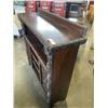 Image 6 : ANTIQUE HIGHLY CARVED DISPLAY CABINET