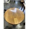 Image 3 : SOLID WOOD ROUND ACCENT TABLE