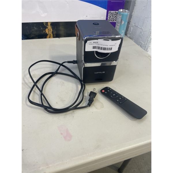 WIMMUS PROJECTOR AS NEW - WORKING