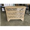 Image 1 : 3 DRAWER MIRROR FRONT DRESSER