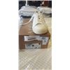 Image 1 : NEW PAIR OF VEJA CAMPO LEATHER EXTRA WHITE NATURAL SUDE SIZE US WOMENS 8 MENS 6