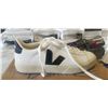 Image 3 : NEW PAIR OF VEJA CAMPO LEATHER WHITE / BLACK SIZE US 7
