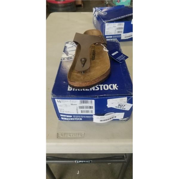 NEW BIRKENSTOCKGIZEH BS MOCCA SIZE US MENS 13