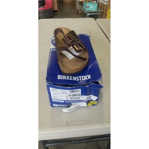 NEW BIRKENSTOCK AROZONA BS HABANA, SIZE 50, US MENS 17, UK 14.5