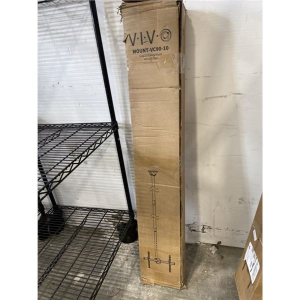 VIVO LARGE TV CEILING MOUNT WITH 10FT POLE