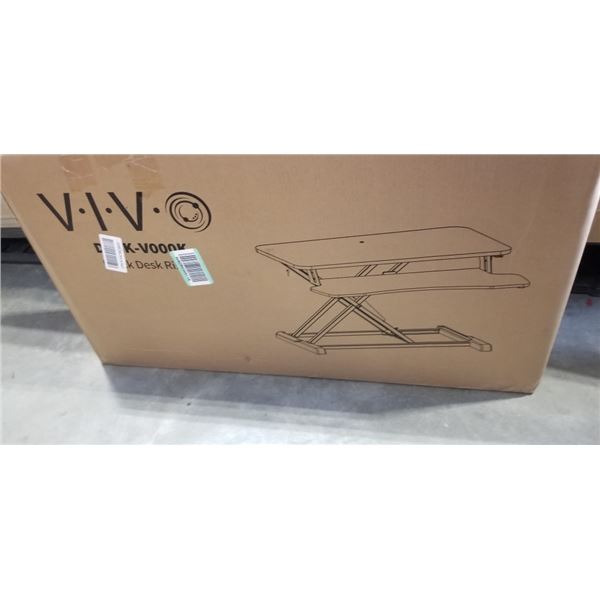 VIVO BLACK DESK RISER