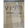 Image 2 : VIVO SIT TO STAND SINGLE MONITOR WALL MOUNT WORKSTATION