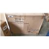 Image 1 : VIVO BLACK CROSS LEGGED CHAIR WITH WHEELS