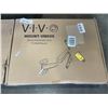 Image 3 : 2 VIVO SUILVER PNEUMATIC ARM TV WALL MOUNTS