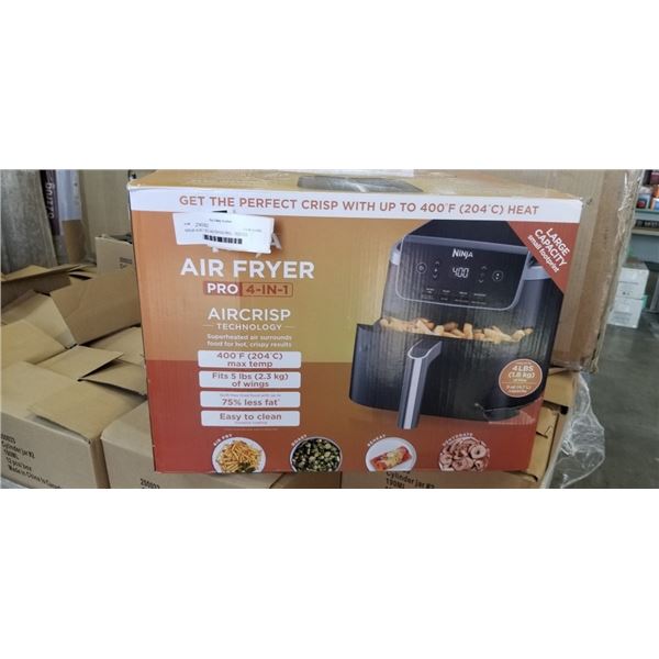 NINJA 4-IN-1 5QT AIR FRYER PRO - TESTED WORKING, RETAIL $149