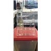 Image 2 : 3 OFFICE BROPCHURE DISPLAY HOLDERS AND NEW 3 PC STORAGE BIN COMBO