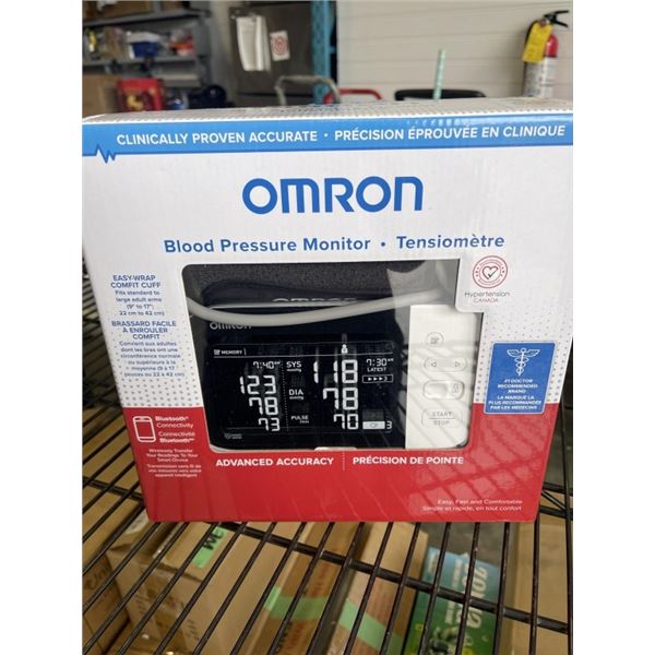 OMRON BLOOD PRESSURE MONITOR