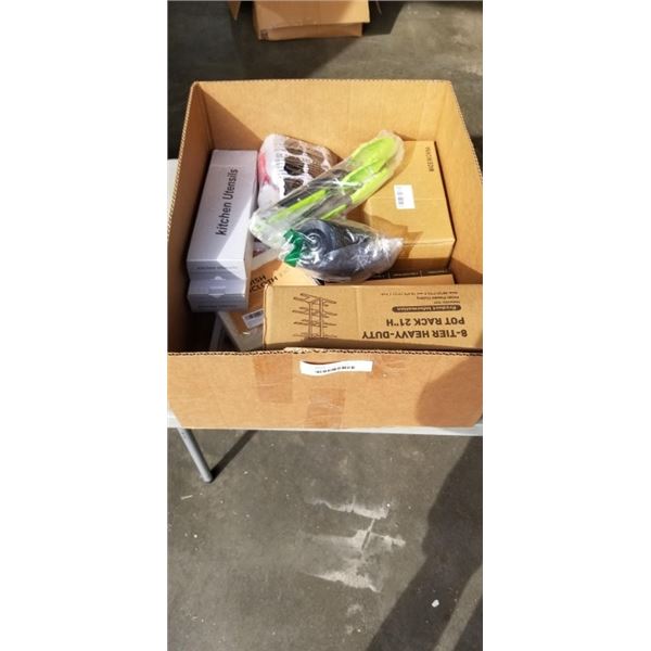 NEW AMAZON OVERSTOCK ITEMS INCLUDING 8 TEIR HEAVY DUTY POT RACK SWEDISH DISH CLOTHES AND MAGNECTIC S