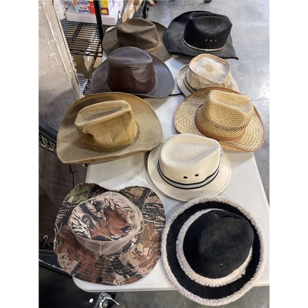 LOT OF VINTAGE HATS