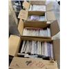 Image 1 : 4 BOXES OF ASSORTED VINTAGE GREETING CARDS, PACKS OF 12 APPROX 800 TOTAL