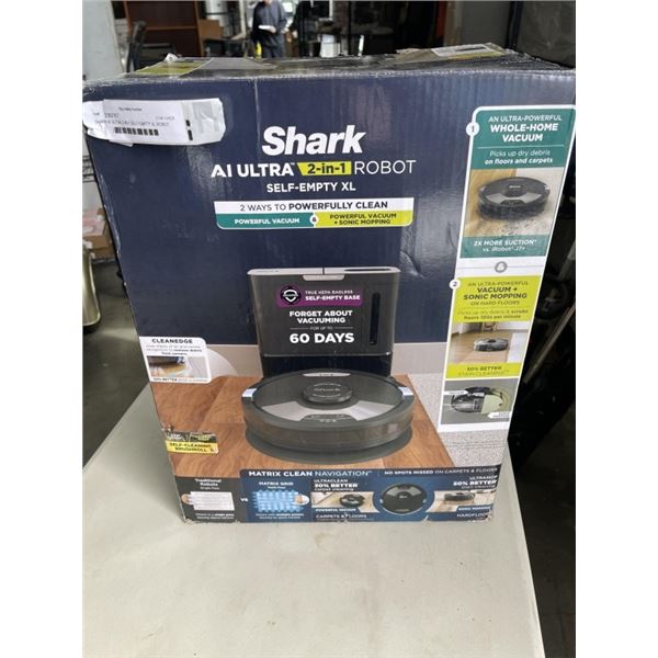 SHARK AI ULTRA 2-IN-1 SELF-EMPTY XL ROBOT VACUUM WORKING