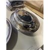 Image 6 : ASSORTED ANTIQUE SILVER PLATE SERVING ITEMS