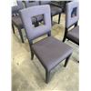 Image 3 : SET OF 6 ELEMENT FURNITURE MONROE DINING CHAIRS