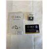 Image 1 : NEW 4.0 CARAT MOISSANITE STONE, ROUND BRILLIANT CUT, GH-VVS1, GRA REPORT, TESTS POSITIVE W/ DIAMOND 