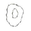 Image 2 : CULTURED PEARL NECKLACE AND BRACELET, W/A $375.00.