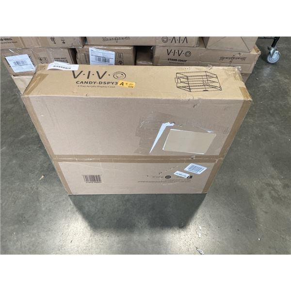 VIVO 3 TRAY ACRYLLIC DISPLAY CASE