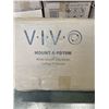 Image 3 : VIVO WHIT ELECTRIC FLIP DOWN CEILING TV MOUNT