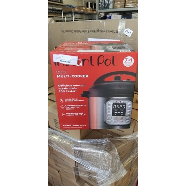 INSTANT POT DUO V5 7-IN-1 6QT ELECTRIC PRESSURE COOKER - TESTED WORKING, RETAIL $159