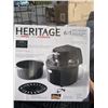 Image 4 : HERITAGE INFRARED 4.5QT STEAM AIR FRYER - TESTED WORKING, RETAIL $299