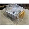 Image 2 : AS NEW 100FT YELLOW INDOOR OUTDOOR HEAVY DUTY LIGHTED 3 WIRE GROUNDED EXTENSION CORD 14AWG