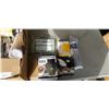 Image 2 : NEW AMAZON OVERSTOCK ITEMS INCULDING MINI WAFFLE MAKER AND SALT AND PEPPER SHAKERS AND ICE CUBE TRAY