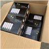 Image 1 : CASE OF 14 BOXES OF BERELLI S14 2700K E26 STANDARD SOCKET EDISON LIGHT BULBS 25 COUNT PER BOX RETAIL