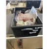 Image 1 : CRATE OF MEDICAL VILES, DROPPERS ETC