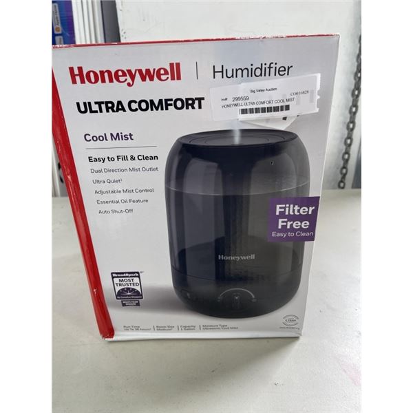 HONEYWELL ULTRA COMFORT COOL MIST HUMIDIFIER WORKING