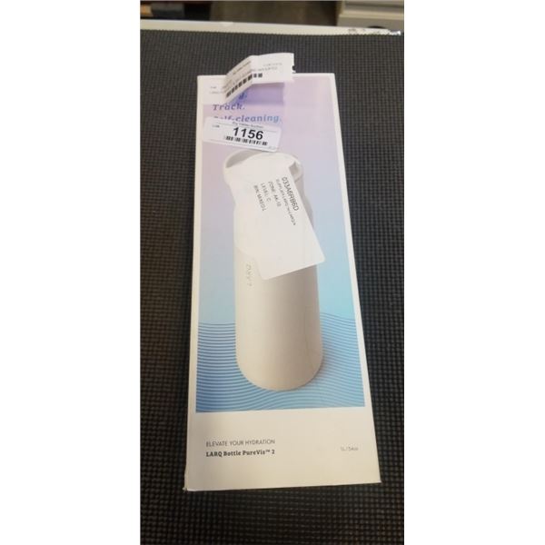LARQ PUREVIS 2 1L SELF CLEANING INSULATED STAINLESS STEEL WATER BOTTLE W/ SMART SENSOR - TESTED WORK