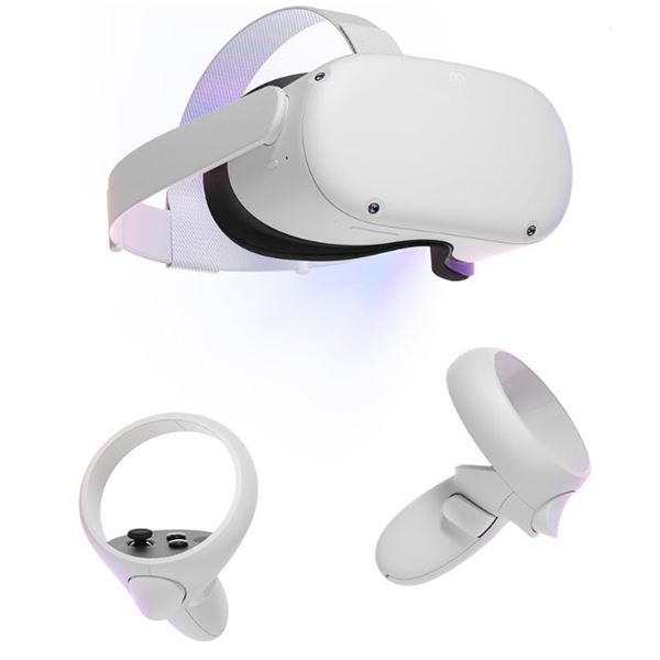 META QUEST 2 128GB BUNDLE - TESTED WORKING, RETAIL $599
