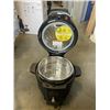 Image 2 : INSTANT POT DUO CRISP W/ ULTIMATE LID MULTI COOKER AND AIR FRYER - TESTED WORKING, RETAIL $279